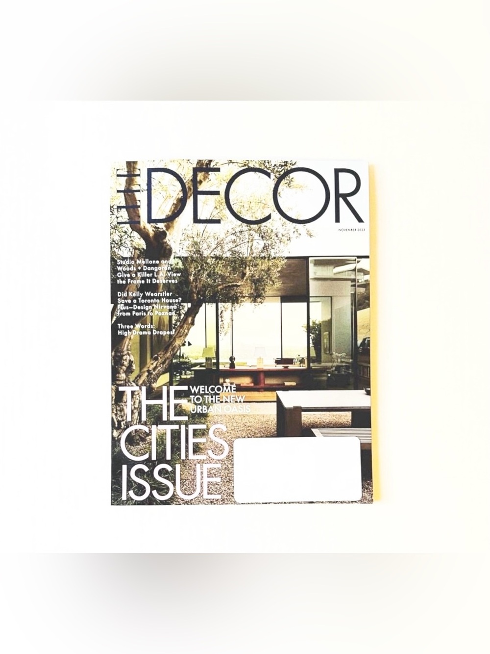 ⭐️5 For 25⭐️ Elle Decor Magazine - November 2023 - The Cities Issue